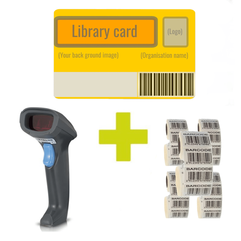Library Barcode Accessories Big Value Pack