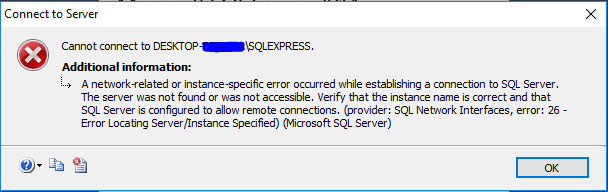 ConnectToServer_Error
