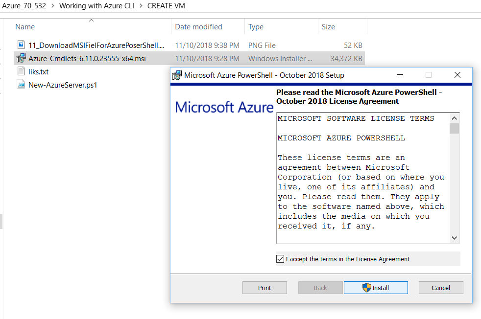 Allow to proceed with installation