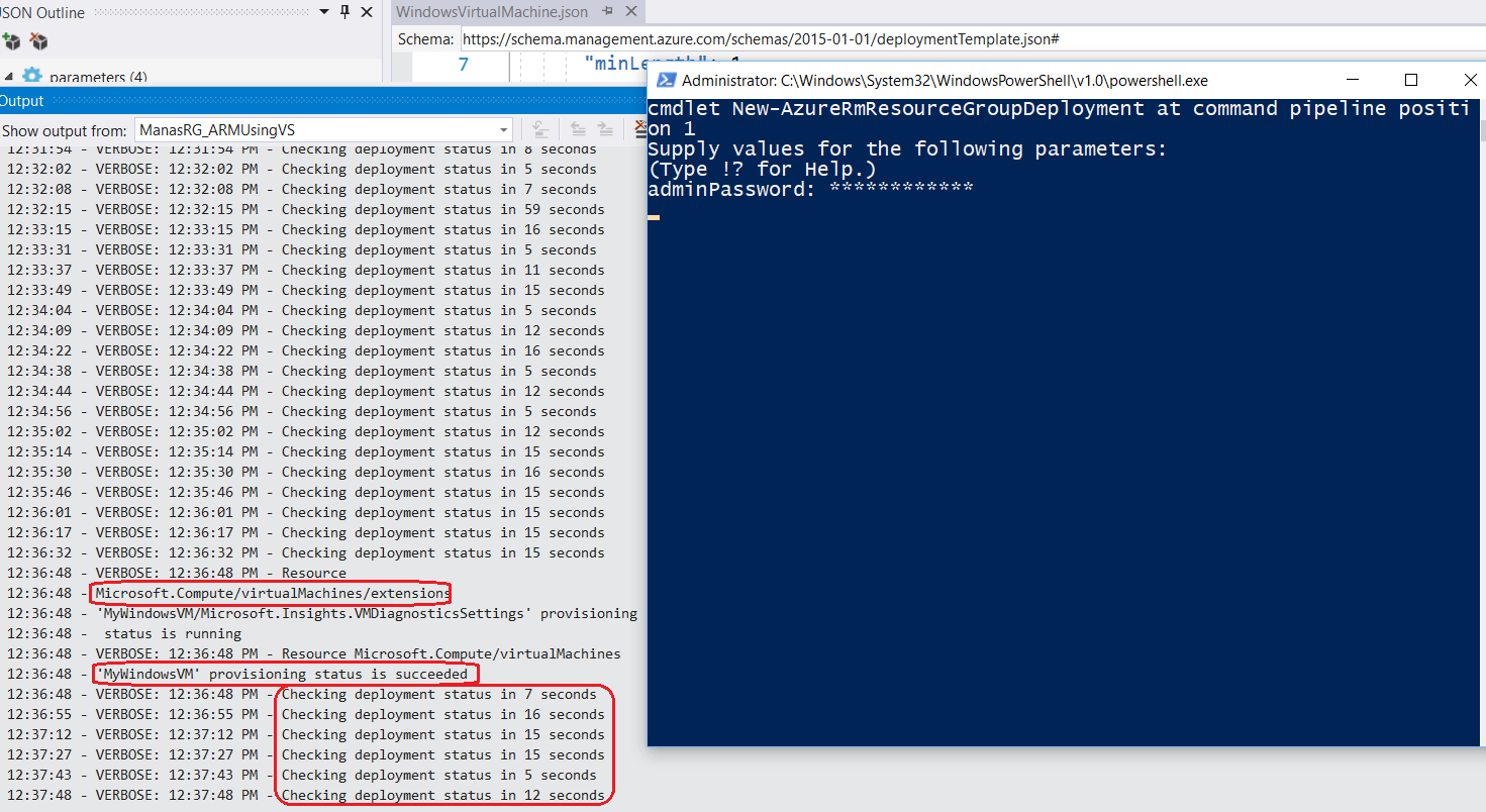 Deploying successfully