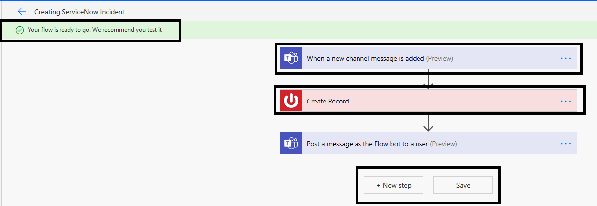 PowerAutomate - Service Now integration