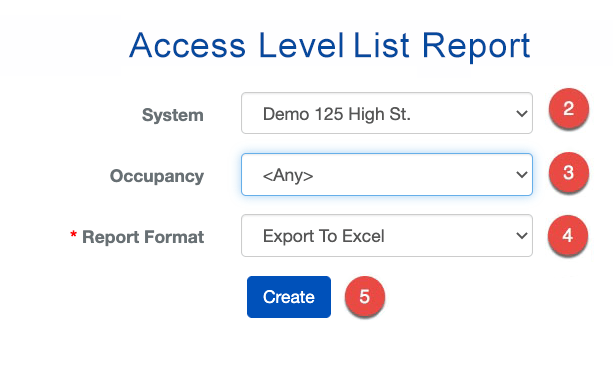 Access Level Report Bluinfo - Colorful Image Collection - Retina Quality