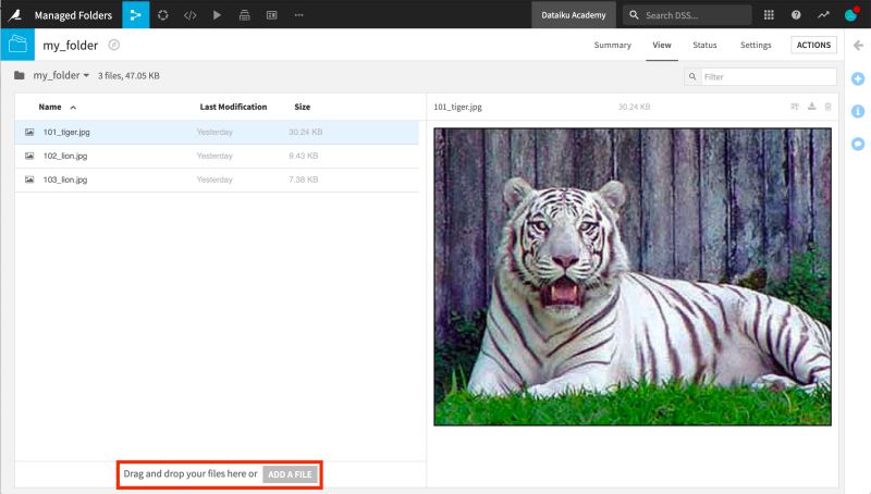 Concept Managed Folders Dataiku Knowledge Base - Premium Light Background Gallery - High Resolution