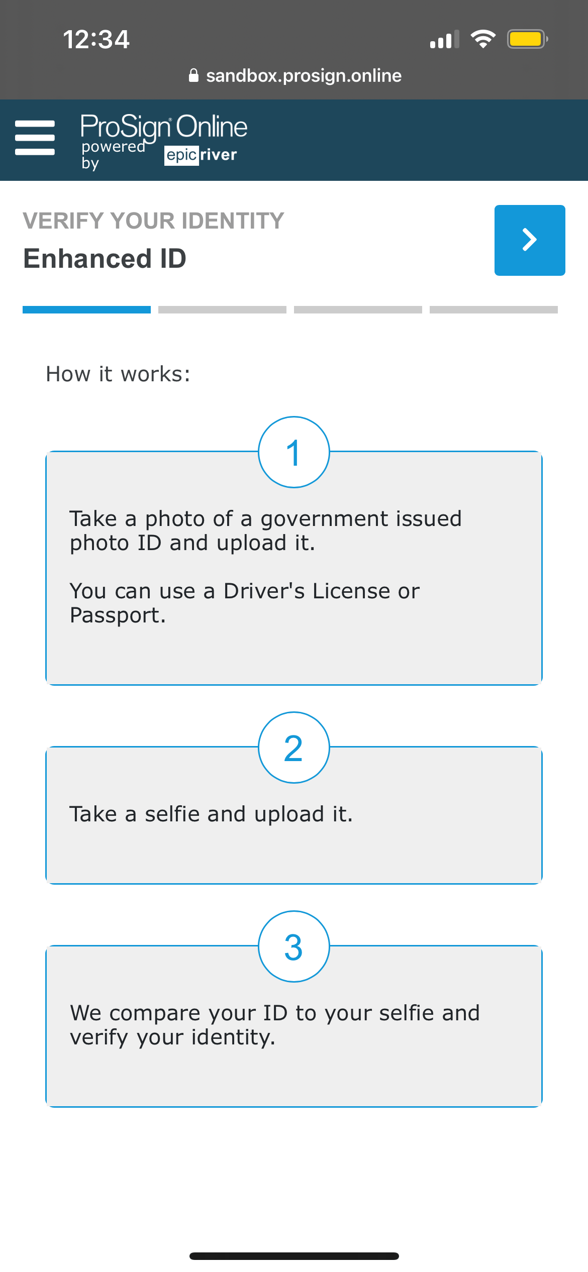 Customer Verification Process Id Selfie - Sunset Arts - Artistic Mobile Collection