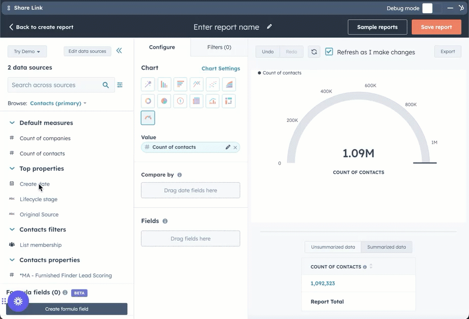 Understand The Custom Report Builder - Stunning Gradient Photo - Retina