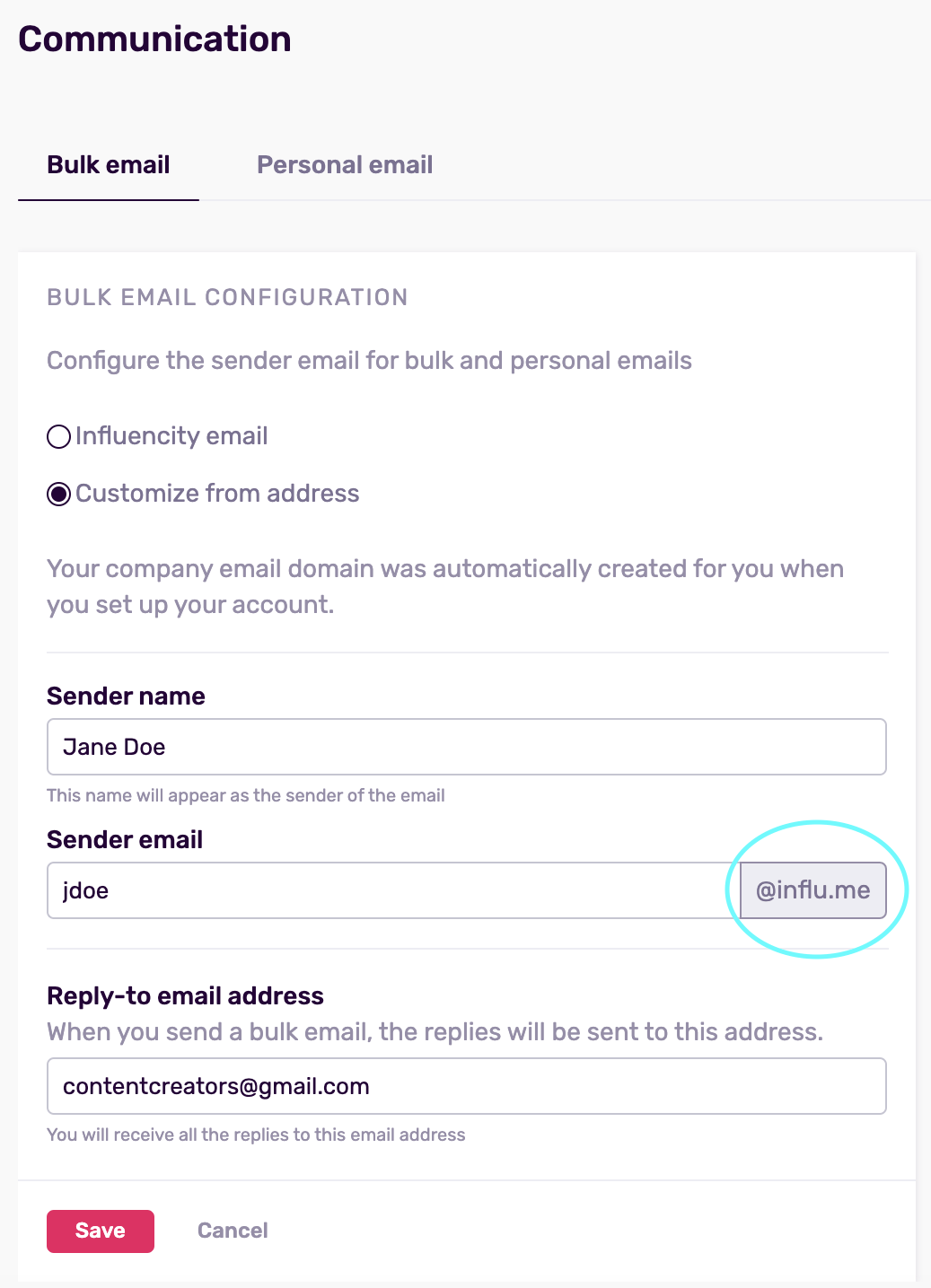 Email Settings Tab Destination Bulk Configuration - Download Classic City Image | HD