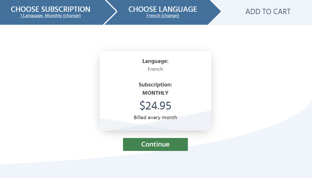 Purchasing Your First Transparent Language Subscription - Artistic Ocean Image - HD