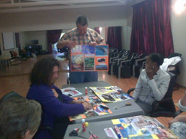 Gerard at Vision Board Workshop in Mpumalanga - Nov 2013