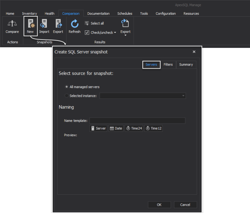 Create Sql Server Snapshots In Apexsql Manage - Space Wallpaper Collection - Retina Quality