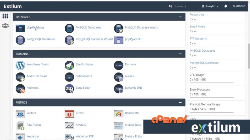 How To Access Phpmyadmin In Cpanel Web Hosting Knowledgebase - Premium Space Pattern Gallery - HD