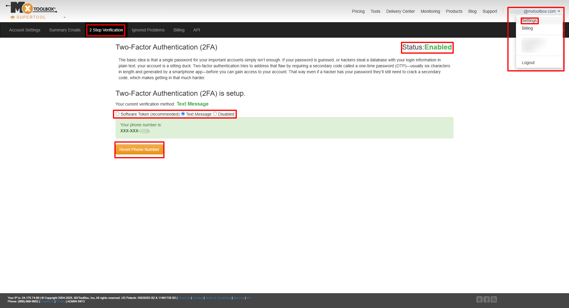 Enabling Two Factor Authentication For An Account Knowledgebase Tec Solutions Concepts Inc - Dark Design Collection - HD Quality