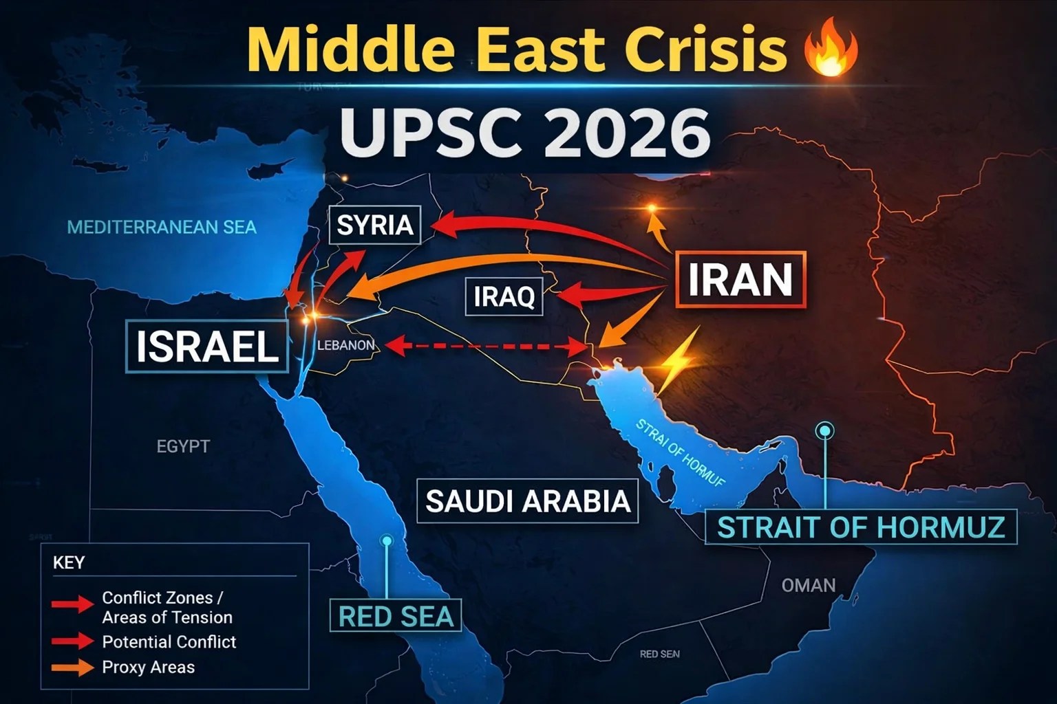 Middle East Crisis UPSC Prelims 2026 Key Facts Map Analysis 785a9a10 76ac 4426 B82f 