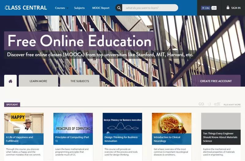 Moocs Page - Modern Mobile Gradient Designs | Free Download