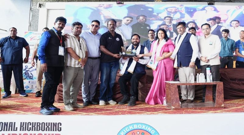 Para KickBoxing प्रतियोगिता का भव्य आगाज