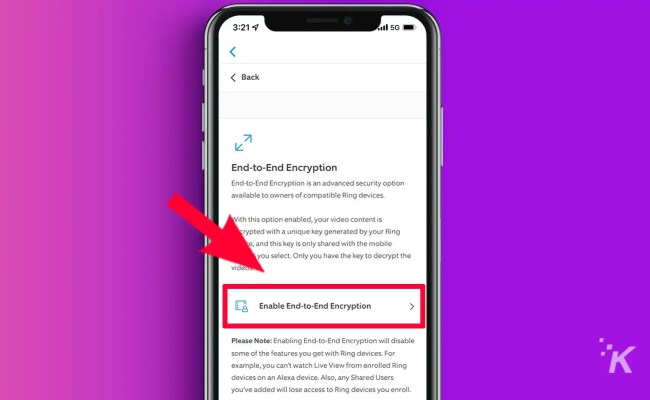 How To Enable End-to-end Encryption On Ring Cameras