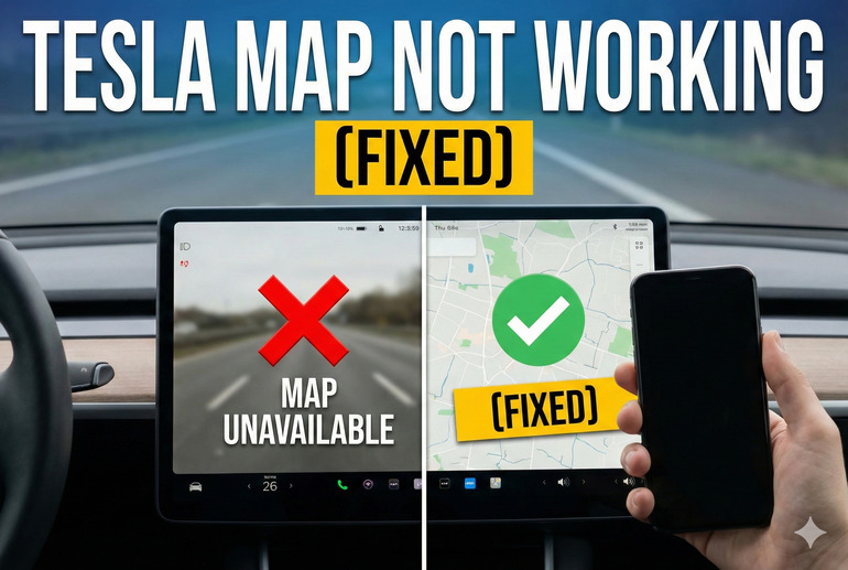 Tesla Map Not Working FIXED Know Vehicles Tesla Map Not Working 