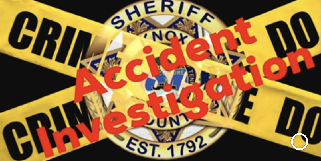 "Accident Investigation" Over KCSO badge and caution tape