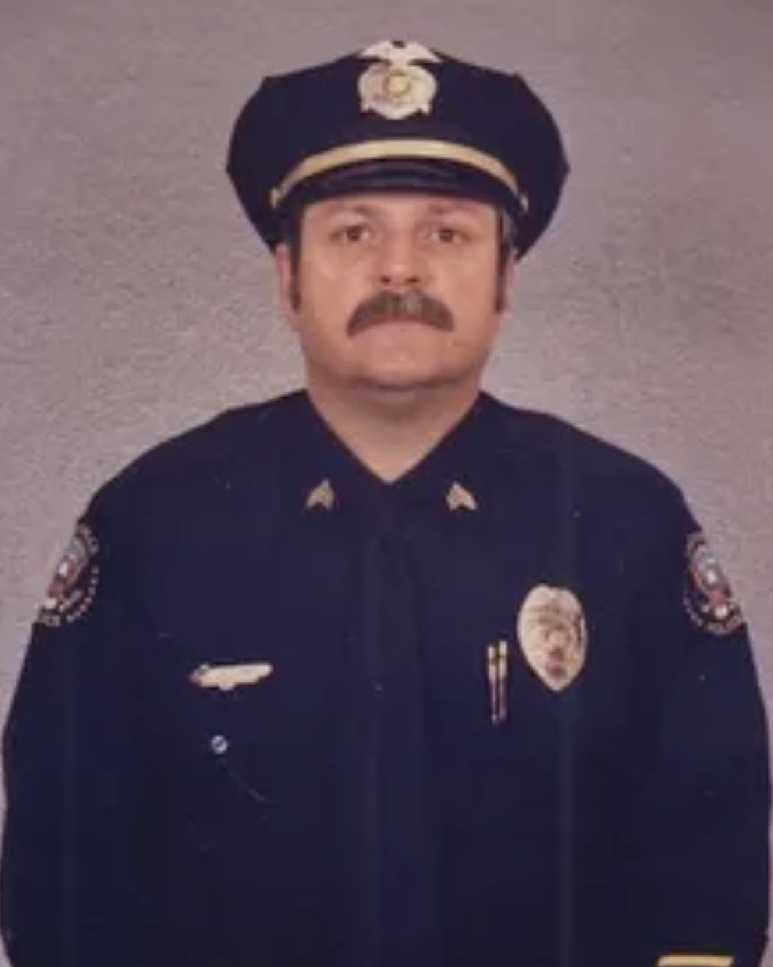 Dan Davis in uniform