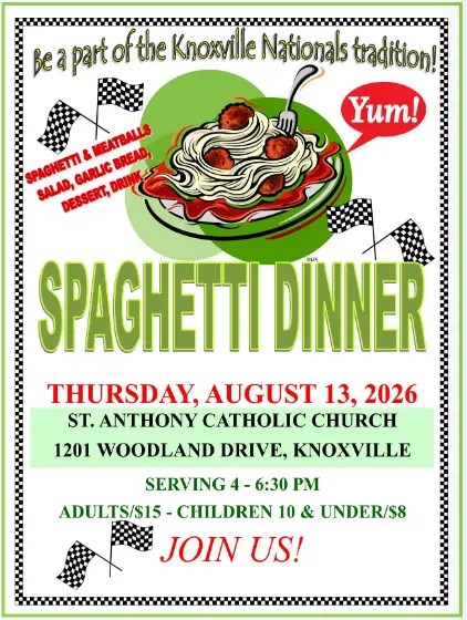 🏁🍝 A Knoxville Nationals Tradition Continues! 🍝🏁