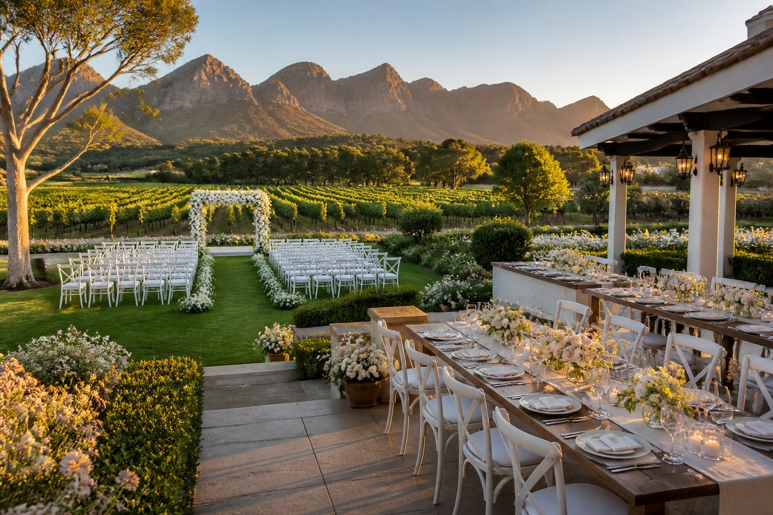 All-Inclusive Wedding Venues Western Cape: What to Expect