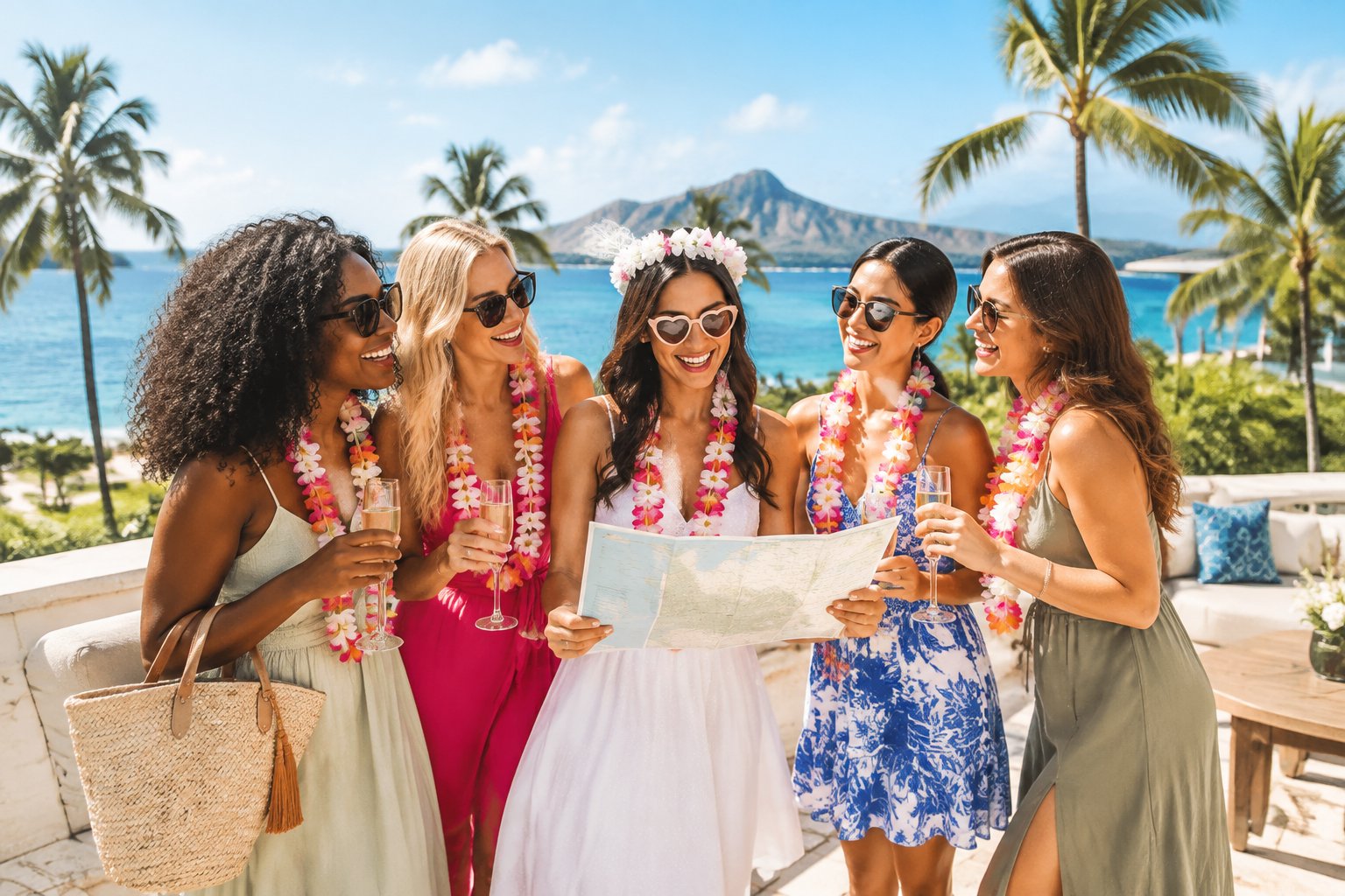 Bachelorette Party Destinations Logo Ideas by Trip Vibe