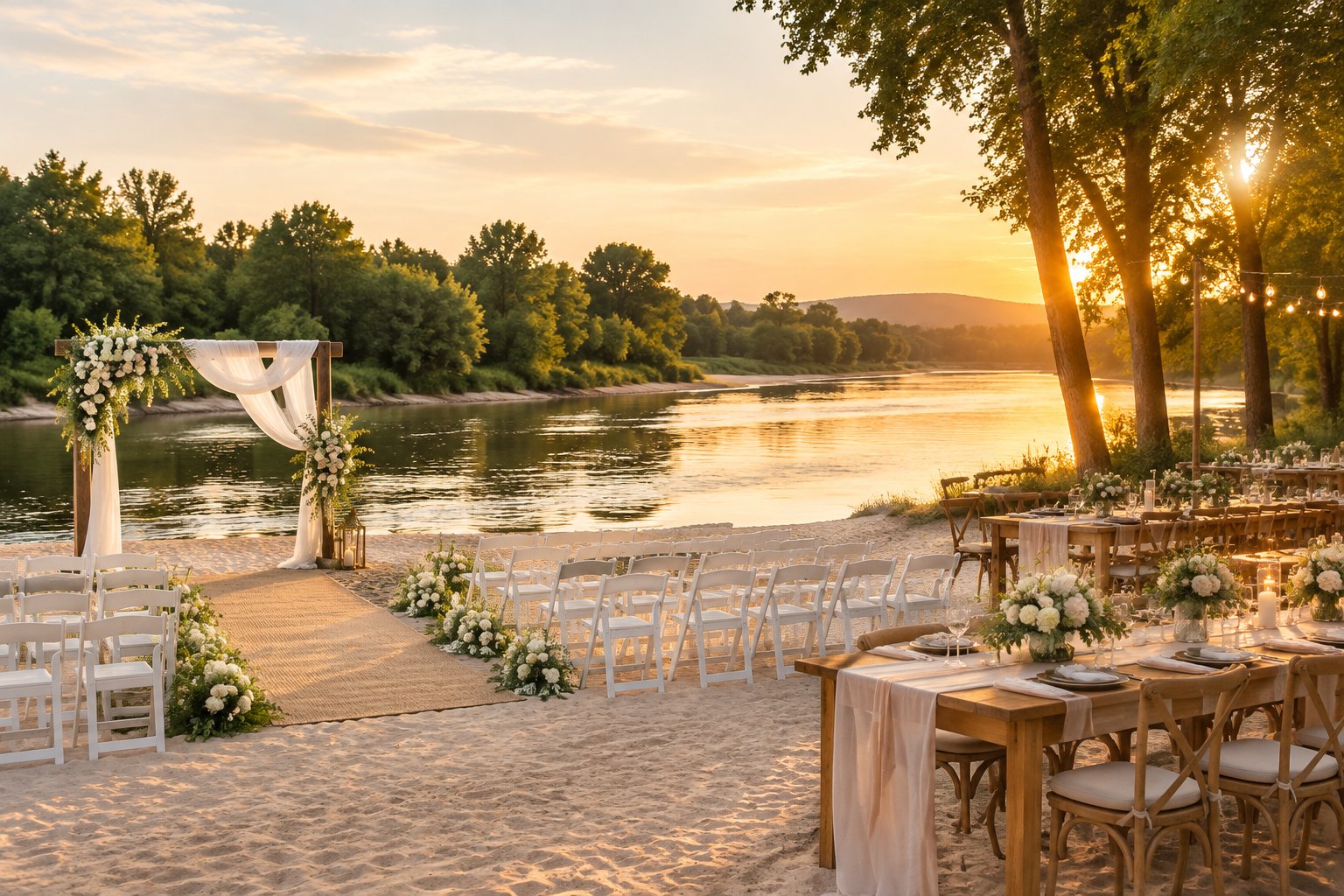 Beach Wedding Venues Riverside: Lakeside and Coastal-Feel Options