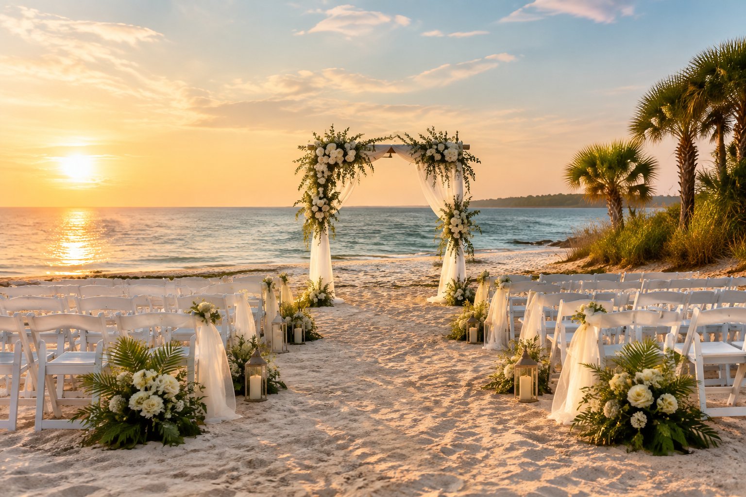 Beach Wedding Venues Zachary: Waterfront Alternatives Nearby