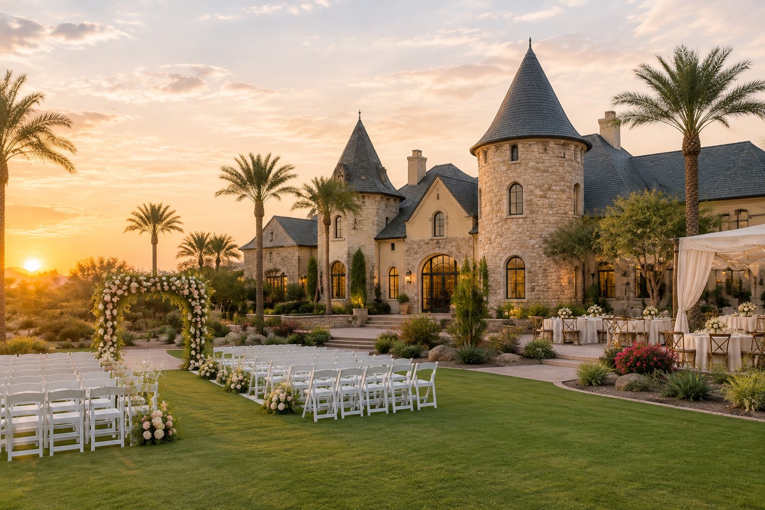Castle Wedding Venues Gilbert: Top Fairytale Settings