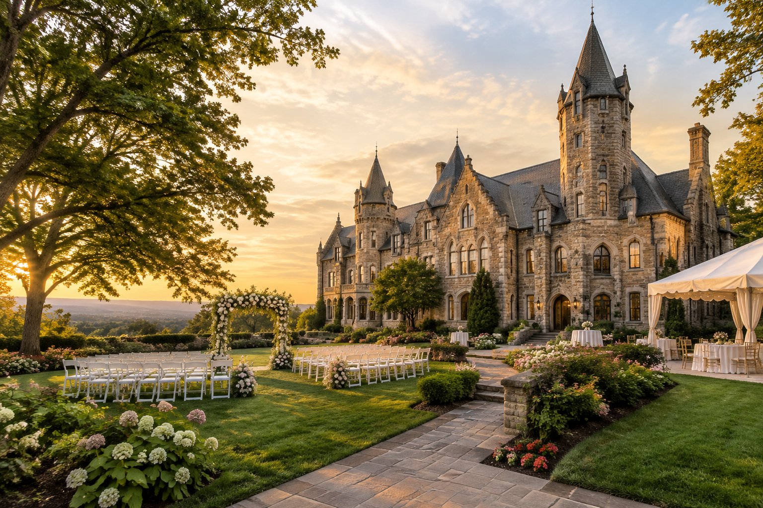 Castle Wedding Venues Harrisburg: Mansion-Style Options