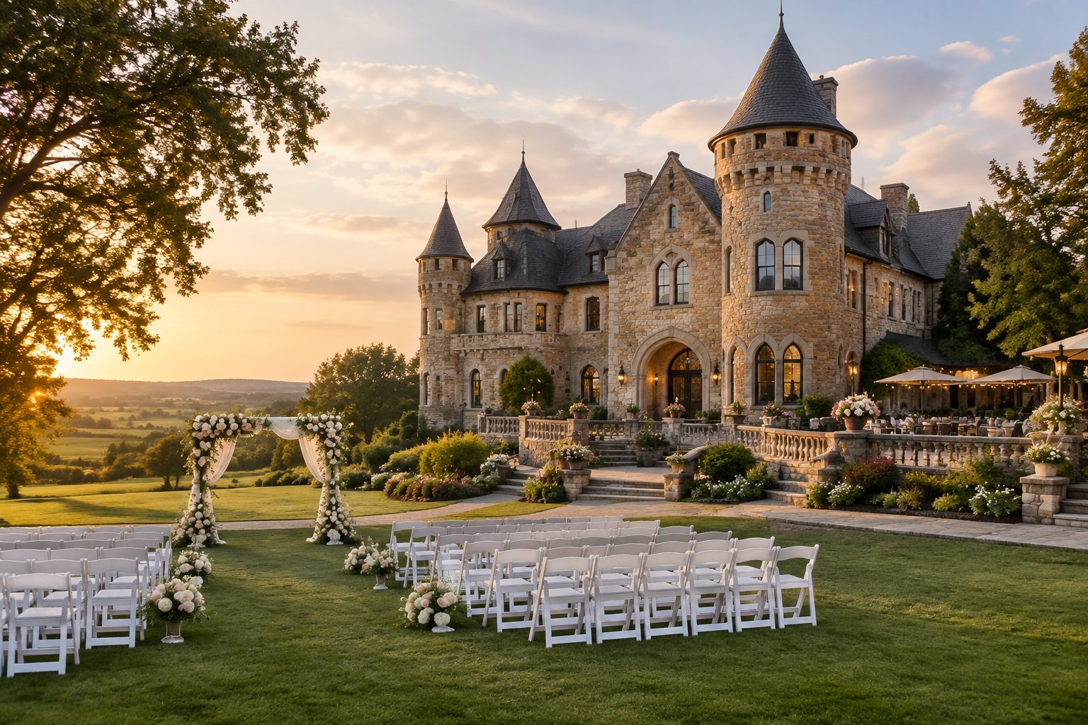 Castle Wedding Venues Zumbrota: Nearby Fairytale Options