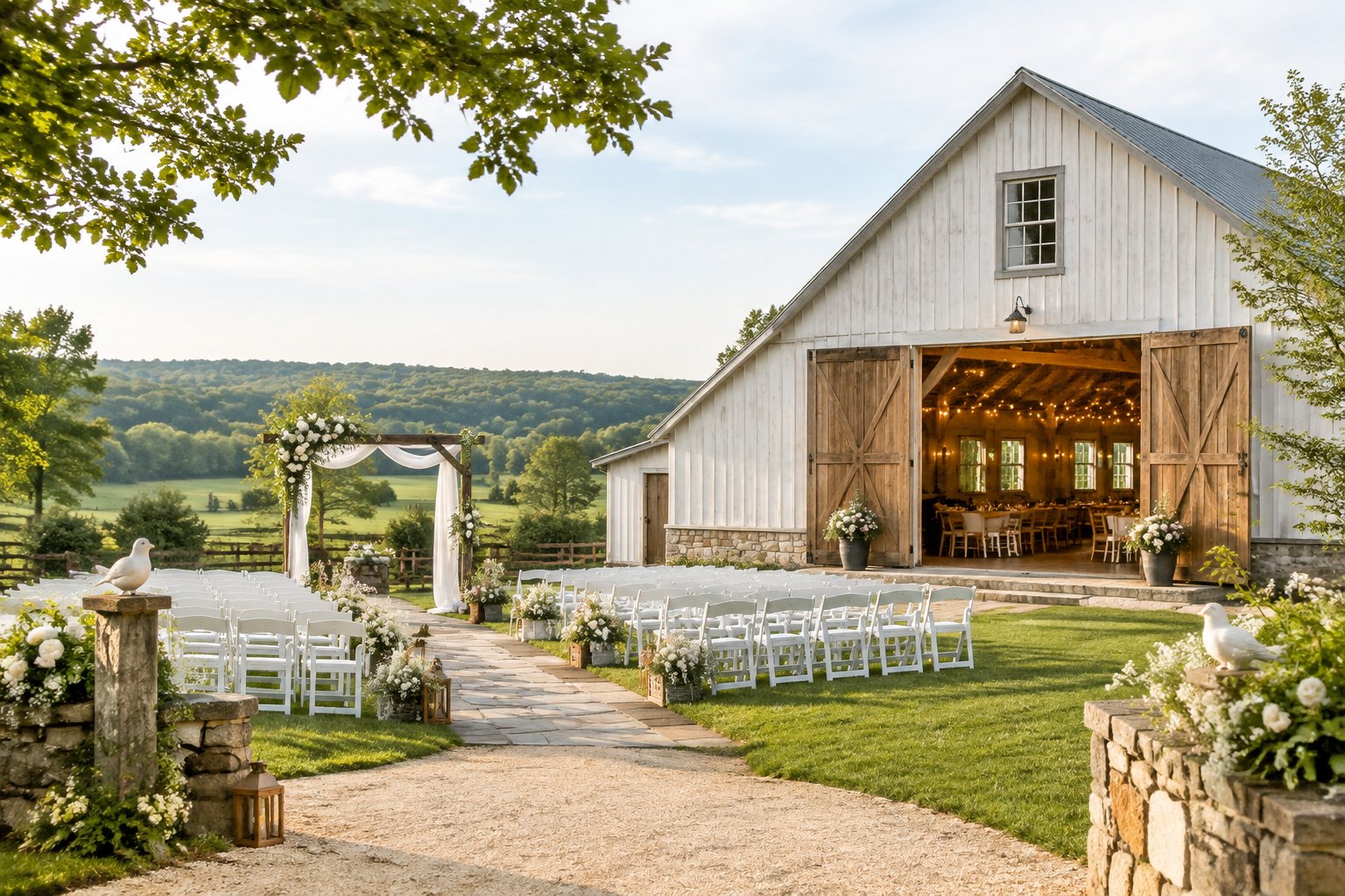Dove Barn Wedding Venue: Cheshire or Tennessee?