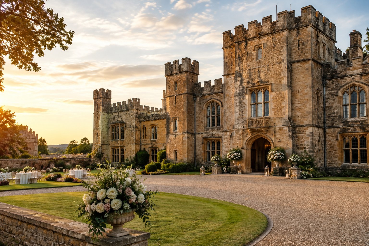 Gloucester Castle Wedding Venue: Planning at Hammond Castle
