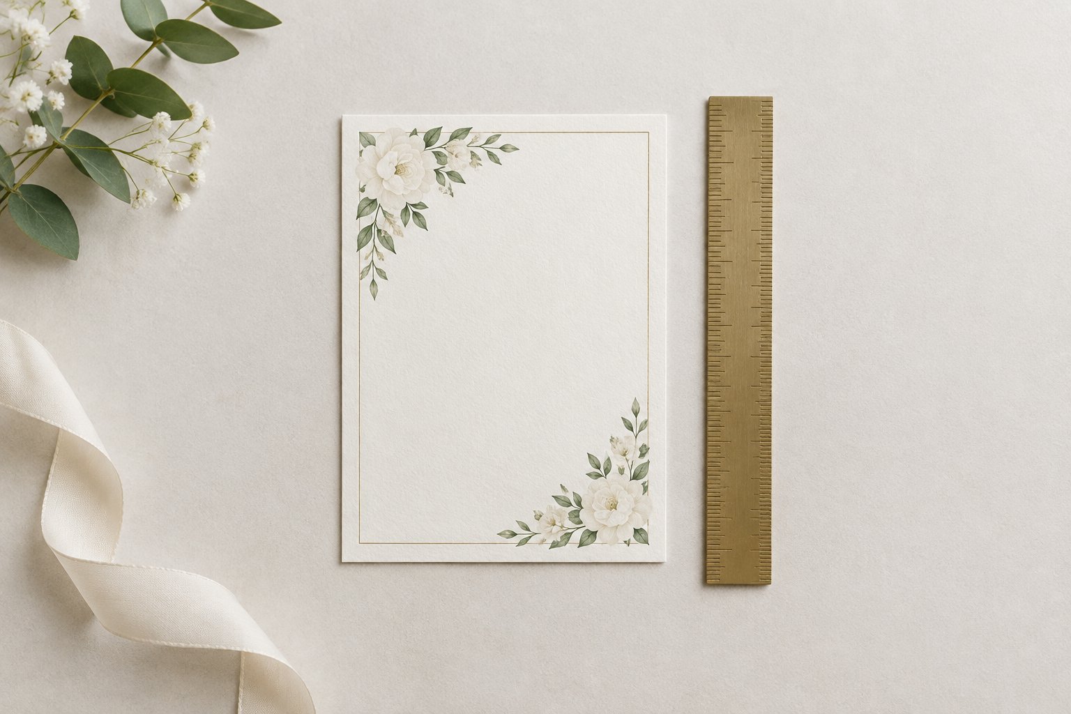 How Big Is the Average Wedding Invite? Size Guide