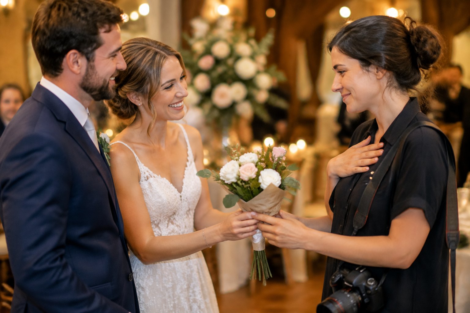 How Do You Say Thank You to a Wedding Photographer? Note Ideas
