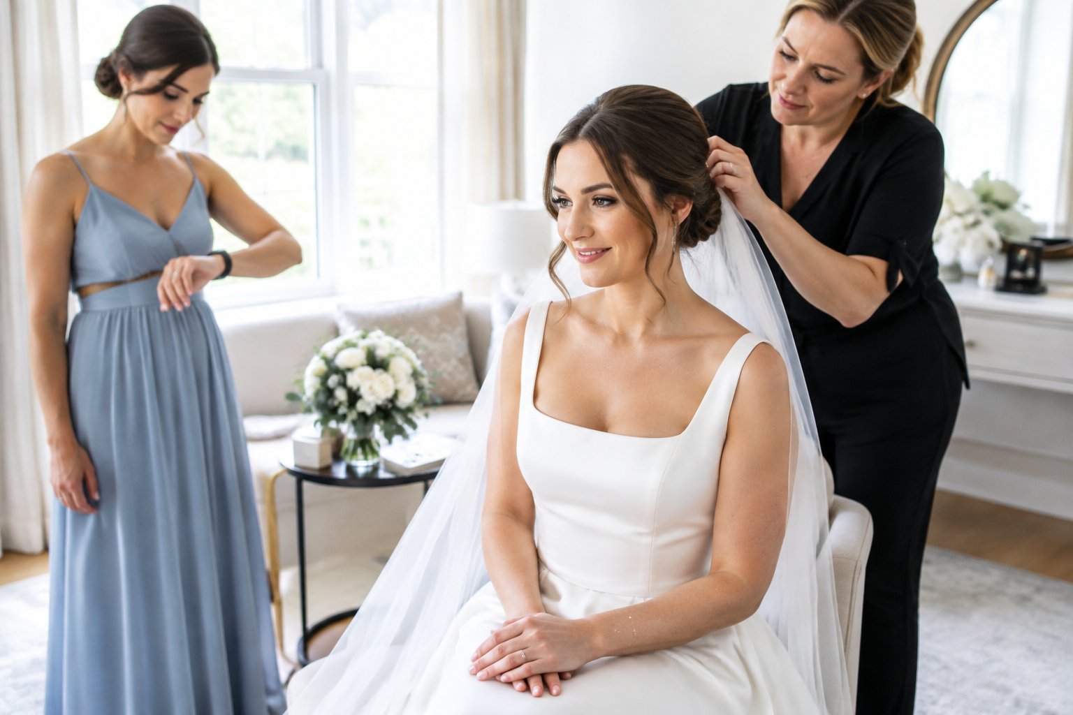 How Early Should a Bride Be Ready Before a Ceremony? Timeline