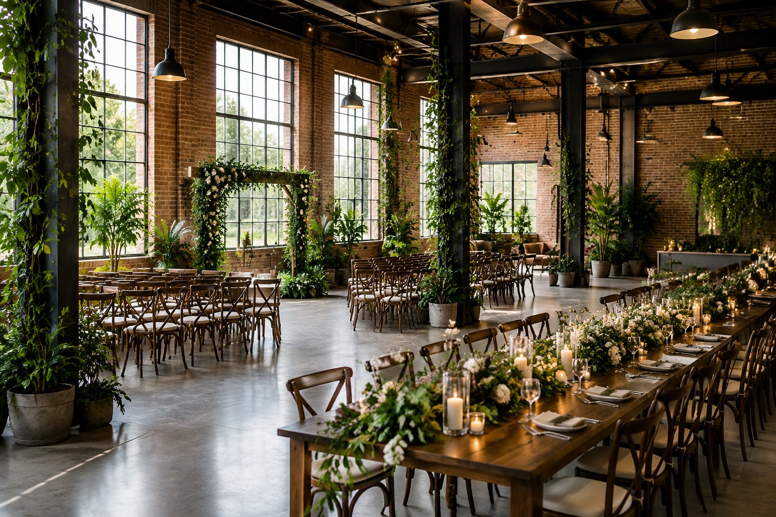 Industrial Wedding Venues Green: A Fresh Style Guide