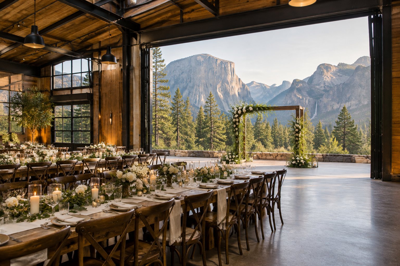 Industrial Wedding Venues Yosemite: Modern Options Nearby