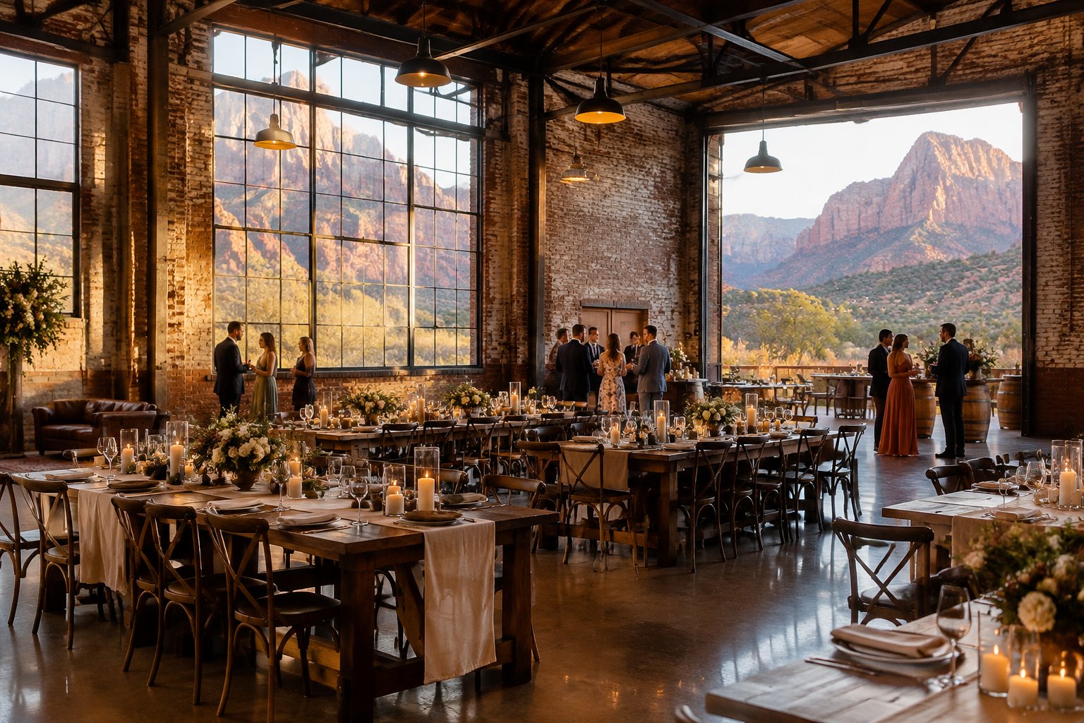 Industrial Wedding Venues Zion: Spaces and Planning Tips