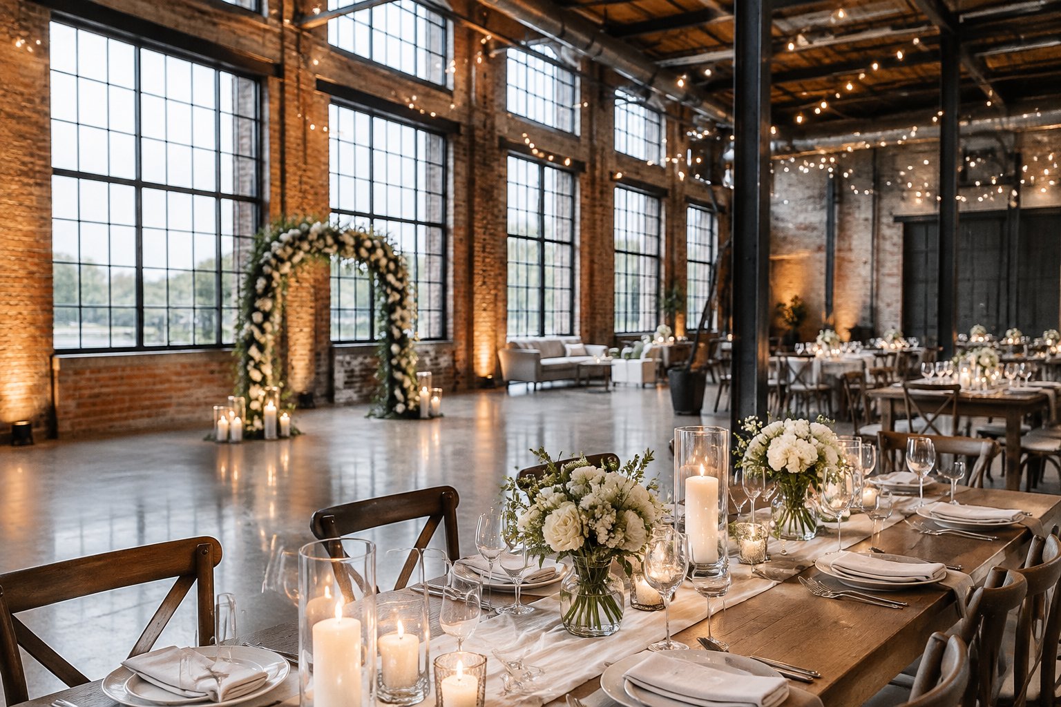Industrial Wedding Venues: Key Features, Costs, and Planning Tips