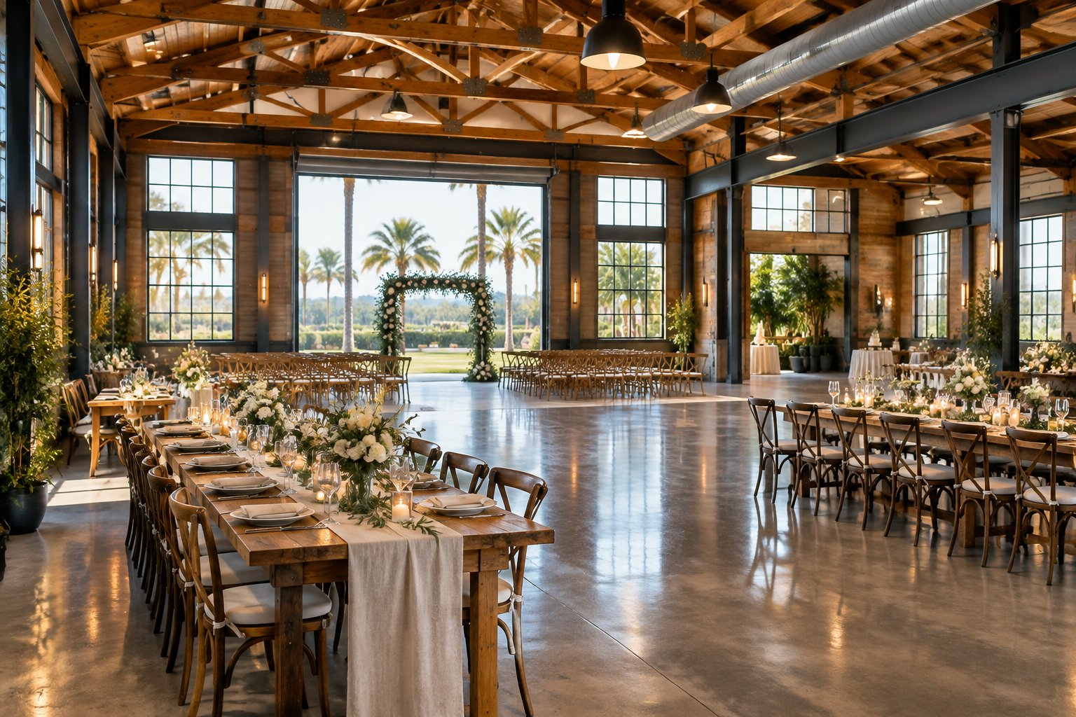 Industrial Wedding Venues Zephyrhills: Styles and Nearby Options
