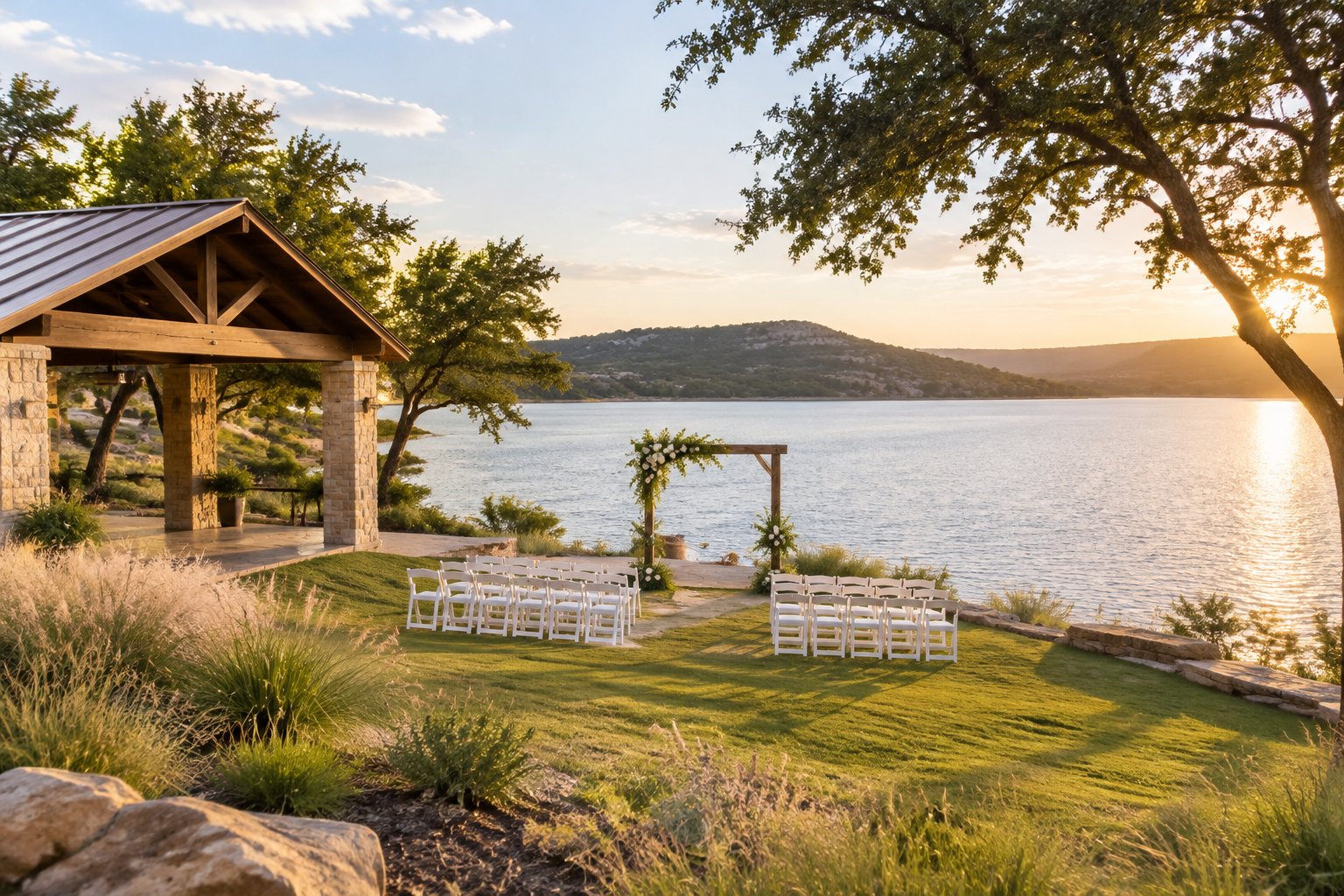 Lakeside Wedding Venues Kyle: 2026 Nearby Options