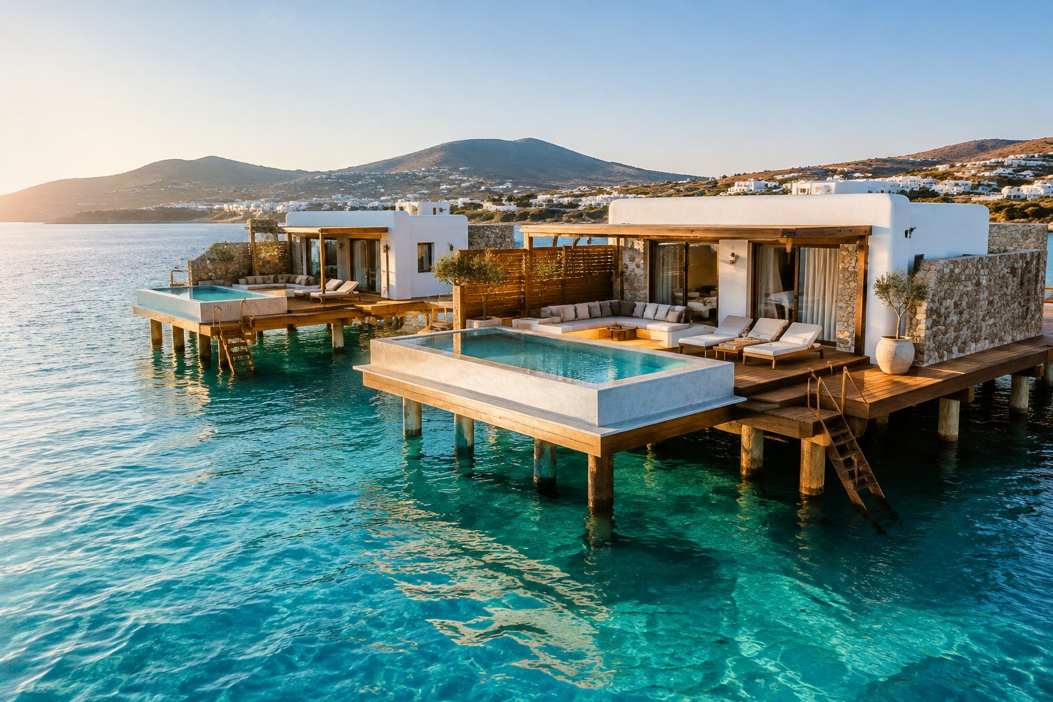 Luxury Overwater Bungalows Greece: Stella Island in 2026