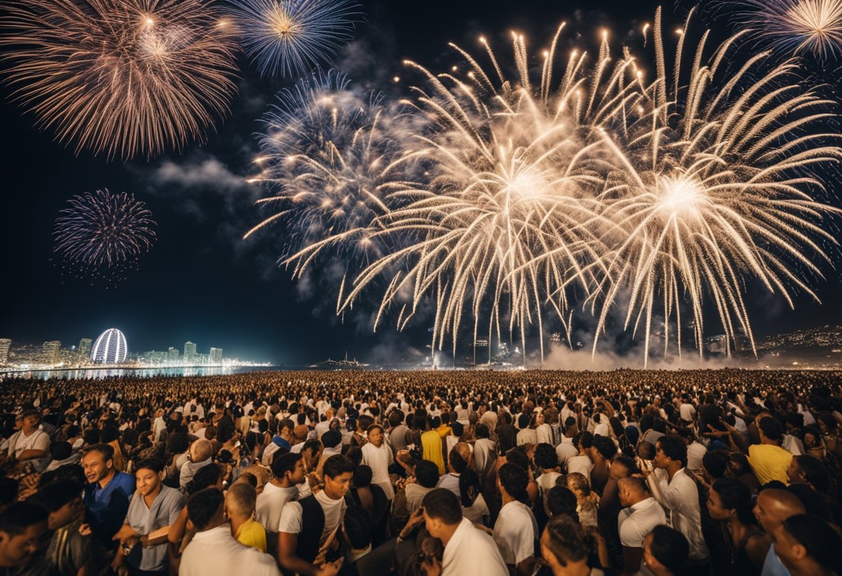 My City Rio De Janeiro Brazil Happy New Year Boas Festas Feliz Natal - Dark Arts - Elegant 8K Collection