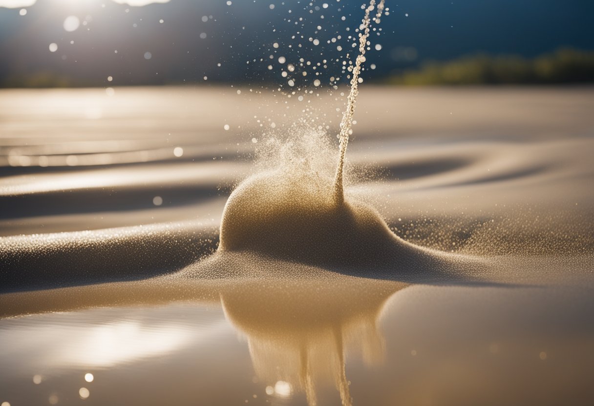 Sand Spray Paint - Ocean Illustration Collection - Desktop Quality