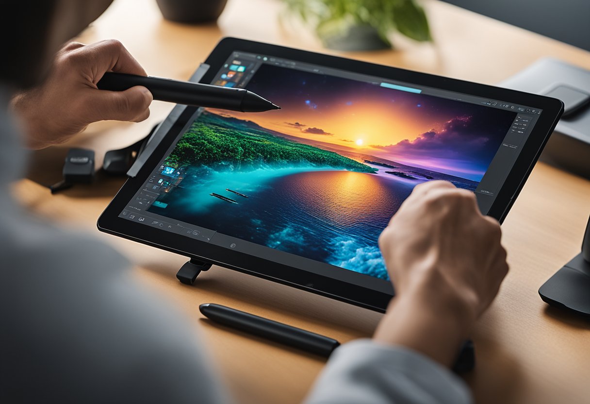 Wacom Intuos Small Graphics Drawing Tablet Includes Training - Vintage Images - Professional Mobile Collection