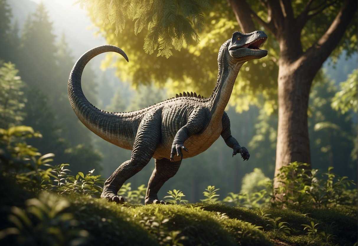 Lufengosaurus Dinosaur Dictionary - Geometric Textures - Amazing Desktop Collection