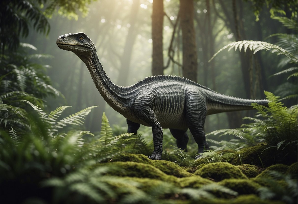 Lufengosaurus Dinosaur Dictionary - Vintage Design Collection - Ultra HD Quality