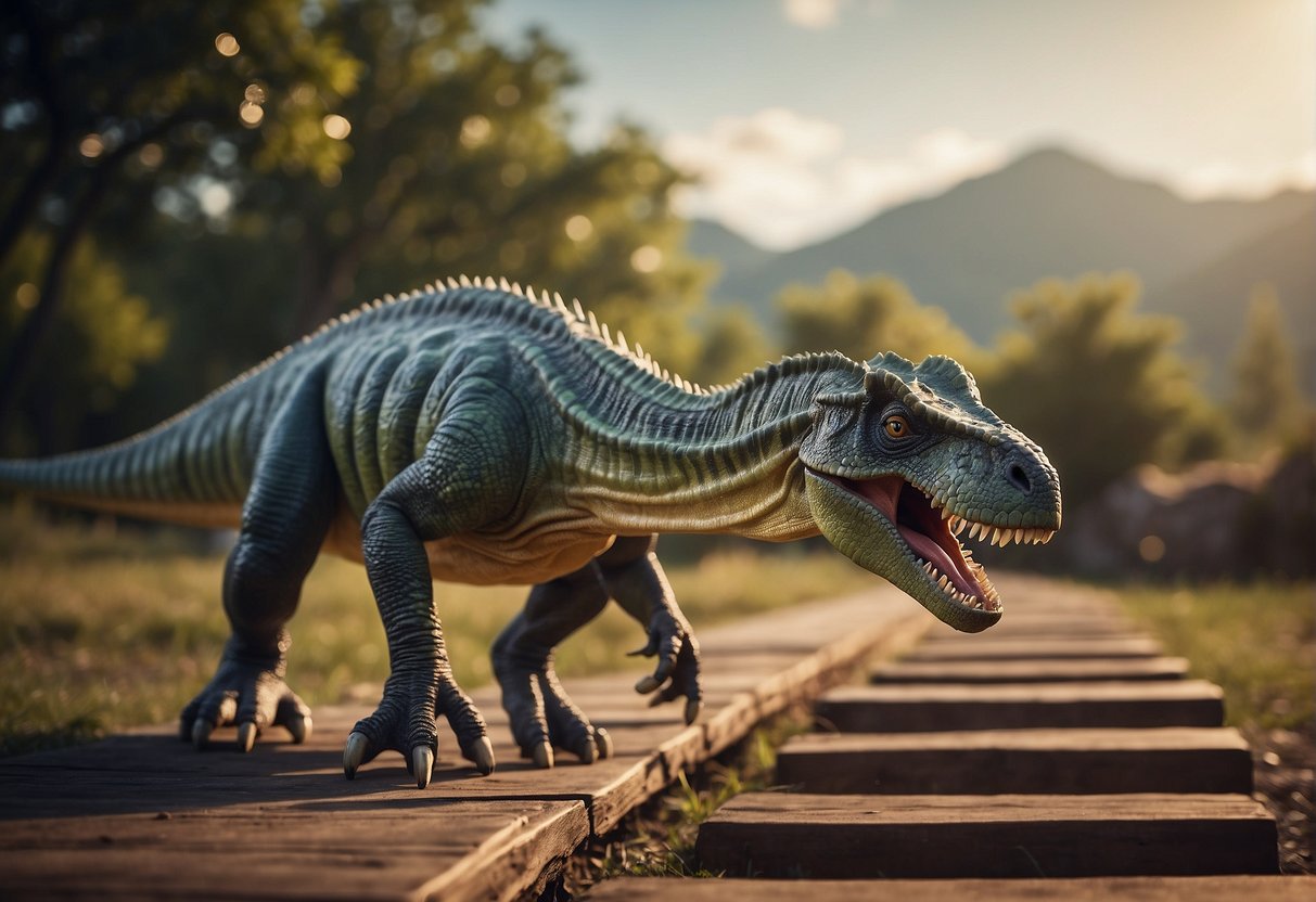 Dinosaurs By Locomotion Restasaurus - Premium Geometric Art Gallery - 8K