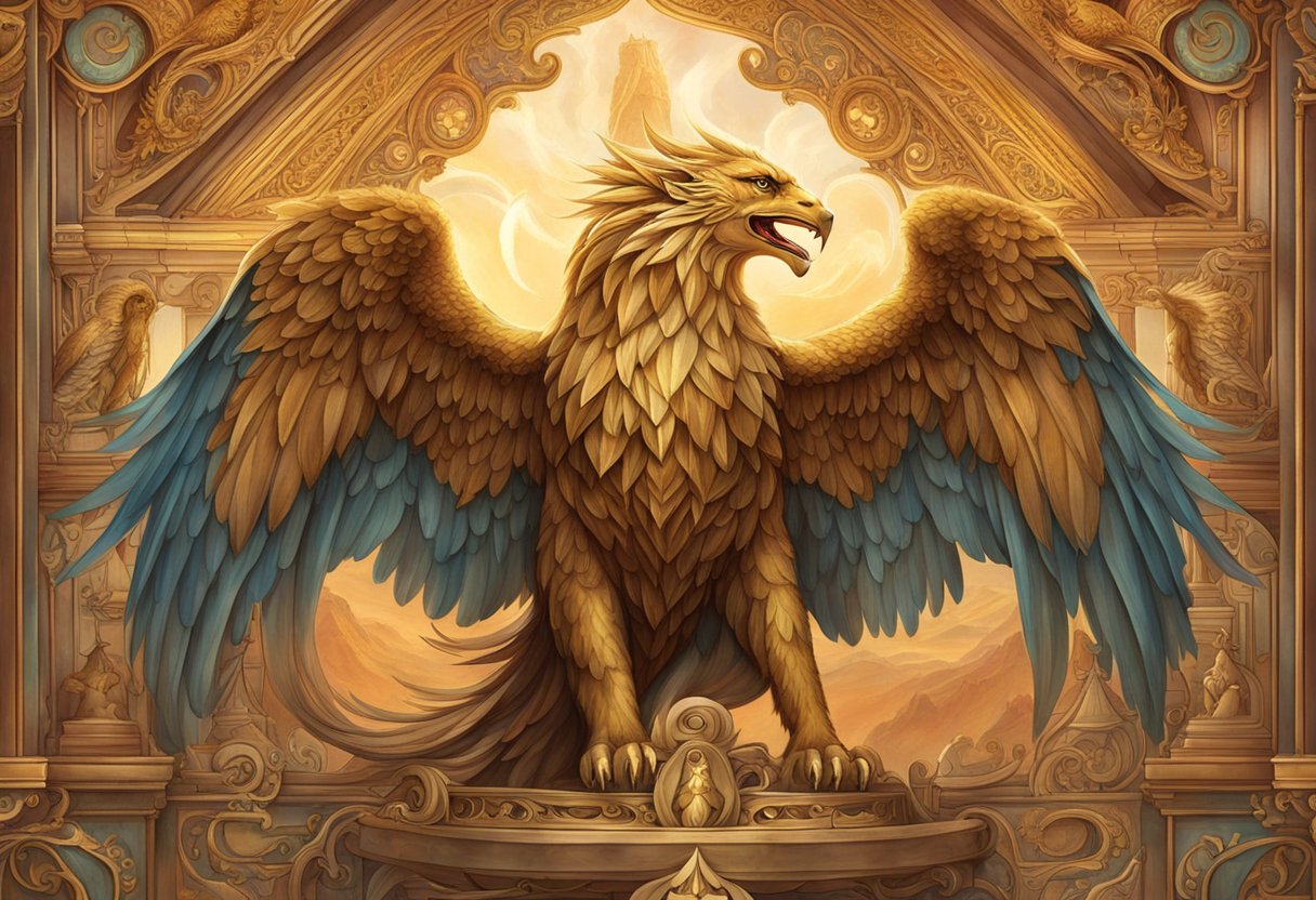 What Is A Griffin - Artistic Mountain Art - Desktop