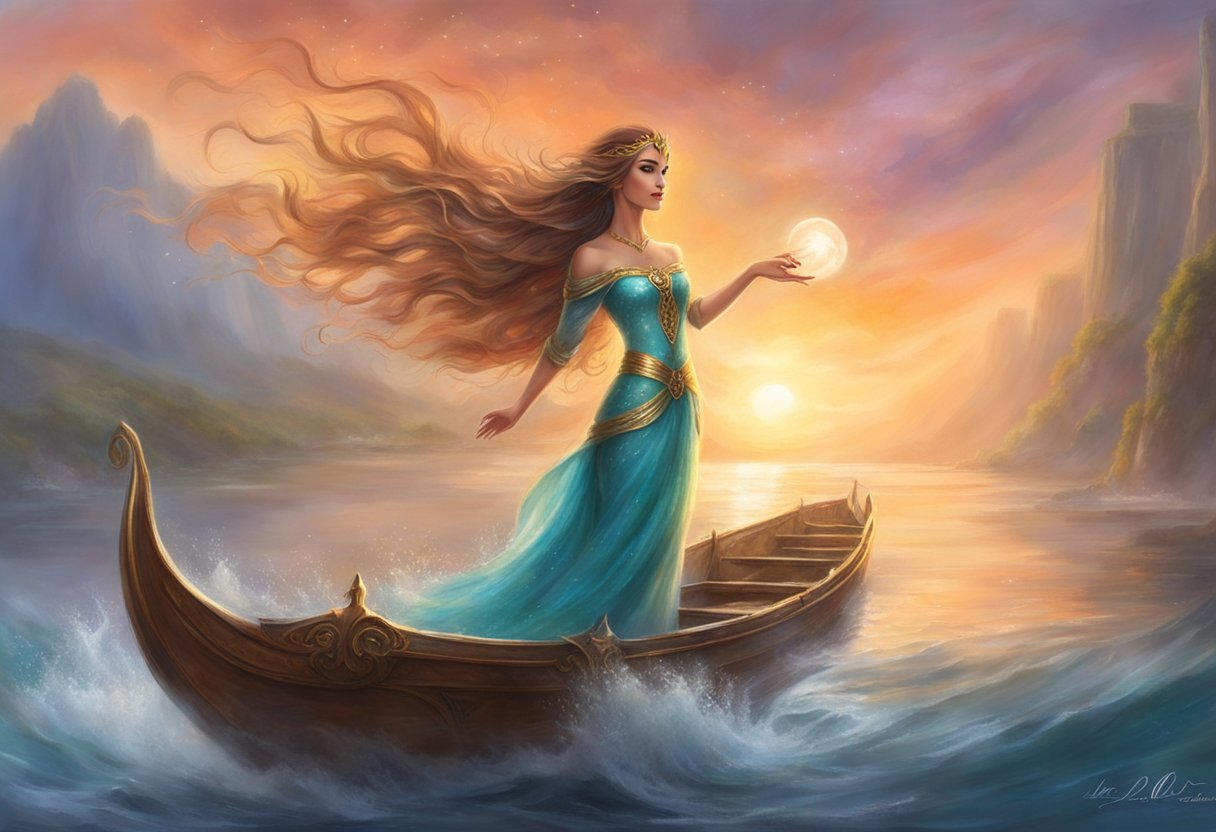 Lorelei - Light Illustrations - Artistic Desktop Collection